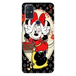 Чохол Disney Mouse OnePlus Nord N100 (PREMIUMPrint) (Мінні peace)
