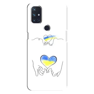 Чохол для Патріота України OnePlus Nord N100 - (AlphaPrint) (Мир Україні)