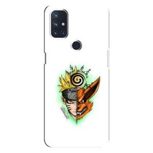 Naruto Anime Чехлы для ВанПлас Норд Н100 (AlphaPrint) (Наруто Курама)