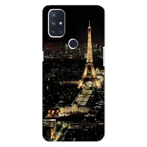 Чохол Ейфелева Вежа OnePlus Nord N100 - (AlphaPrint) (Нічний Париж)