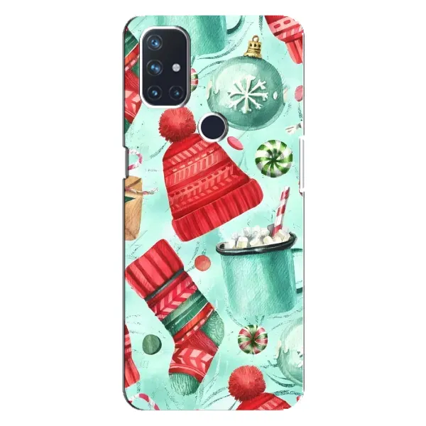 Чехол с принтом «Одежда НГ» для OnePlus Nord N100 Чехол с принтом «Одежда НГ» для OnePlus Nord N100