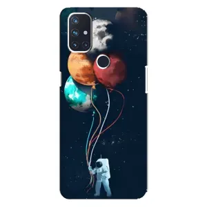 Космічні Чохли для ВанПлюс Норд Н100 (VPrint) (Планети кульки)