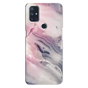 Мраморний чехол на OnePlus Nord N100 (VPrint) (Пурпурний Мрамор)