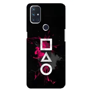 Чохол Гра в кальмара для OnePlus Nord N100 (Символи Гра кальмара)