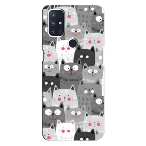 Чохли з Котиками для OnePlus Nord N100 (VPrint) (Мальовані котики)