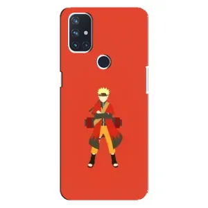 Naruto Anime Чехлы для ВанПлас Норд Н100 (AlphaPrint) (рисунок Наруто)