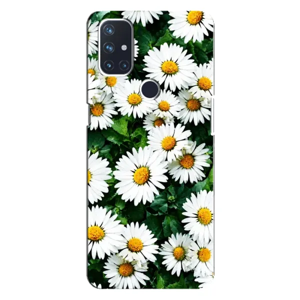 Чехол с принтом «Ромашки» для OnePlus Nord N100 Чехол с принтом «Ромашки» для OnePlus Nord N100
