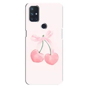 Чохол з розовим принтом для OnePlus Nord N100 (Рожеві вишні)