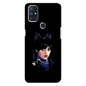 Чохли Венсдей на OnePlus Nord N100 Уенсдей (AlphaPrint) (серйозна Венздей)