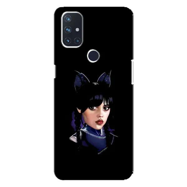 Чехол с принтом «серьезная Уэнздей» для OnePlus Nord N100