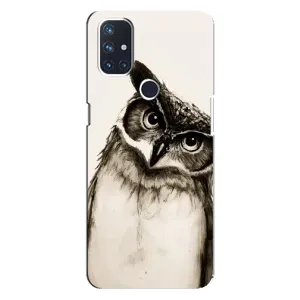Чохол з пташками на OnePlus Nord N100 (VPrint) (Сова)