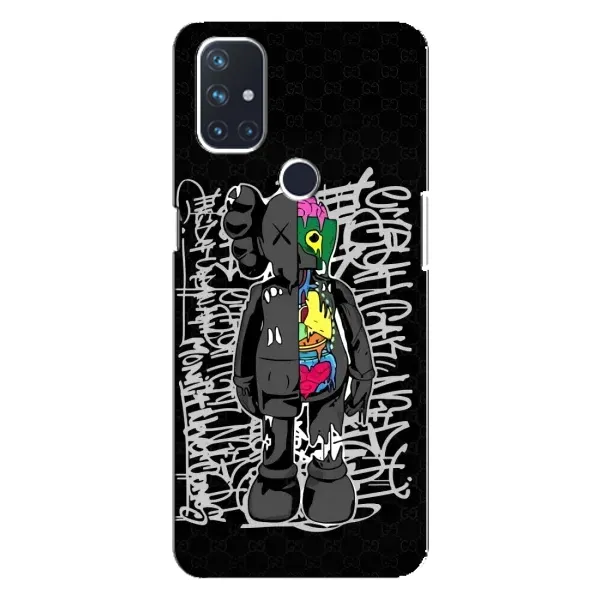 Чехол с принтом «Стиль Bearbrick» для OnePlus Nord N100 Чехол с принтом «Стиль Bearbrick» для OnePlus Nord N100