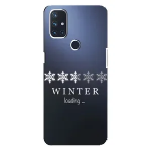 Зимні Чохли для ВанПлюс Норд Н100 - прозорий фон (Winter loading)