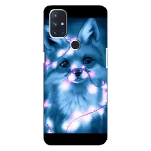 Чохли з картинкою Лисичка для OnePlus Nord N100 (VPrint) (Яскрава лисичка)