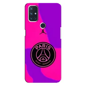 Чохли PSG для OnePlus Nord N100 (AlphaPrint) (яскравий ПСЖ)
