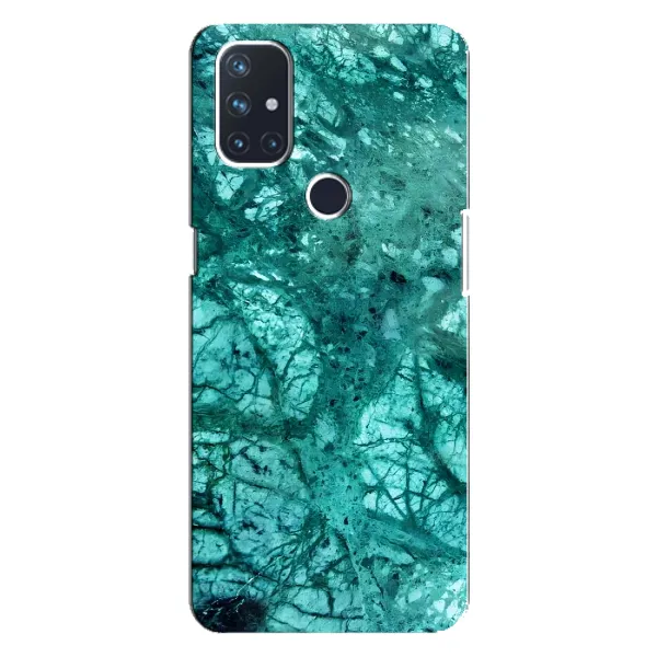Чехол с принтом «Зеленый мрамор» для OnePlus Nord N100