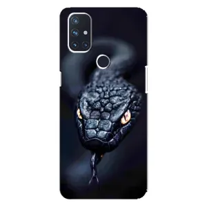 Чохол з картинкою 'Хижаки' для OnePlus Nord N100 (Чорна змія)