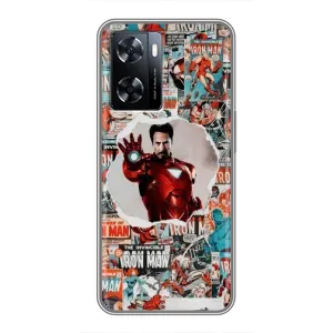 Чохли з героями Марвел OnePlus Nord N20 SE (VPrint) (Айронмен)
