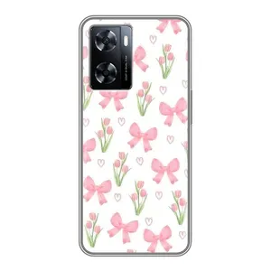 Чохол з бантиками на OnePlus Nord Н20 СЕ (Банти і квіти)