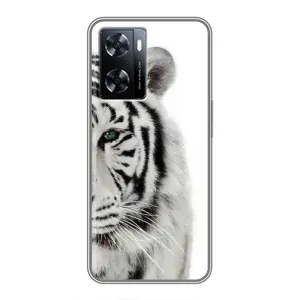 Чохли з картинкою животних OnePlus Nord N20 SE (Білий Тигр)
