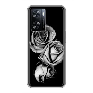 Чохол з картинкою (Стильні) OnePlus Nord Н20 СЕ - (AlphaPrint) (Чорна троянда)