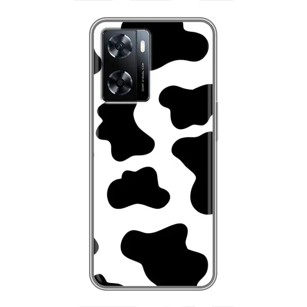 Чохол з принтом «Чорная Буренка» для OnePlus Nord N20 SE Чохол з принтом «Чорная Буренка» для OnePlus Nord N20 SE