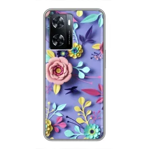 Чохли з квітами для OnePlus Nord N20 SE (VPrint) (Дизайн квітів)