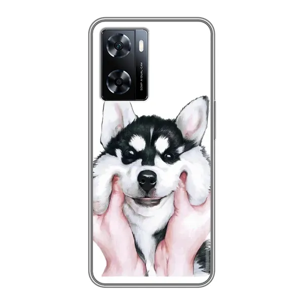 Чехол с принтом «Довольный Хаски» для OnePlus Nord N20 SE Чехол с принтом «Довольный Хаски» для OnePlus Nord N20 SE