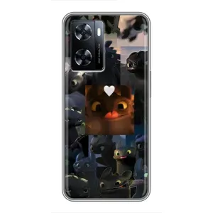 Чохол як приборкати дракона на OnePlus Nord N20 SE (Дракон колаж)