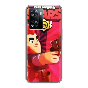 Чехол для OnePlus Nord N20 SE Бравл Старс (VPrint) (Дуелянт Кольт)
