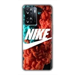 Чохол для OnePlus Nord N20 SE - з принтом Найк (AlphaPrint) (Димчастий найк)