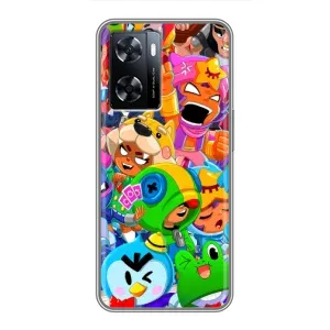 Чехлы Brawl Stars для OnePlus Nord N20 SE (AlphaPrint) (Герої Бравл Старс)
