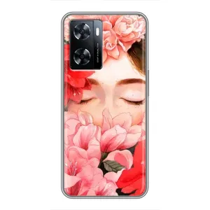 Чехлы (ART) Цветы на OnePlus Nord N20 SE (VPrint) (Очі в квітах)