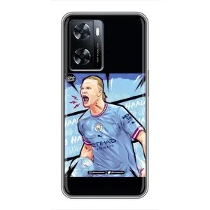 Чохли з футболістом Ерлінг Холанд для OnePlus Nord N20 SE (AlphaPrint) (гол Ерлінг Холанд)