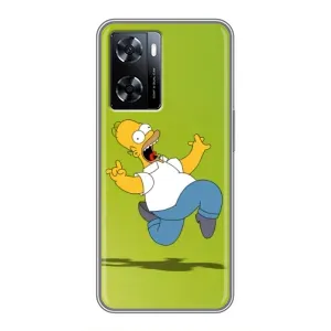 Чjхол з Сімпсонами для OnePlus Nord N20 SE (VPrint) (Гомер Сімпсон)