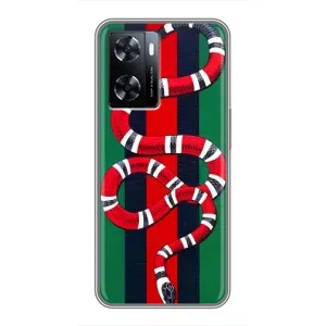 Чохли GUCCI для OnePlus Nord Н20 СЕ (AlphaPrint) (Gucci змія)