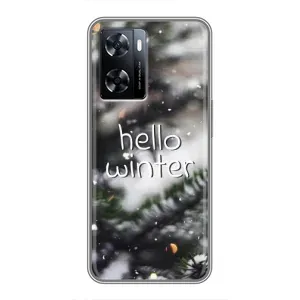 Новорічні, Святкові Чохли для OnePlus Nord N20 SE - 2024 год (Hello winter)