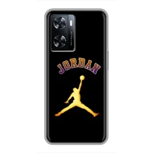 Чохли для OnePlus Nord N20 SE - з картинкою JORDAN (AlphaPrint) (Jordan Gold)