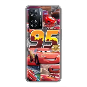 Силіконовий чохол Маквін для OnePlus Nord N20 SE (Колаж Блискавка Маквін)