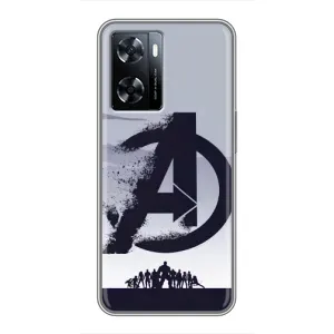 Чохли з героями Марвел OnePlus Nord N20 SE (VPrint) (Команда А)
