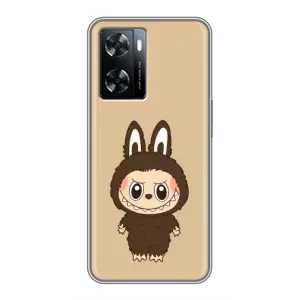 Чохол з Лабубу на OnePlus Nord N20 SE (Bored Ape в червоному)