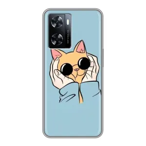 Чохол на OnePlus Nord Н20 СЕ з Котиками (VPrint) (Котик в окулярах)