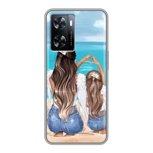 Чохол з друком для OnePlus Nord N20 SE - (Мама з дитинкою) (AlphaPrint) (Мама з донькою)