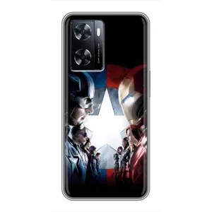 Чохли з героями Марвел OnePlus Nord N20 SE (VPrint) (Марвел стайл)