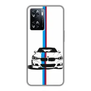 Чохол для OnePlus Nord Н20 СЕ - з принтом БМВ (AlphaPrint) (Машина БМВ)