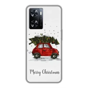 Різдвяні, Святкові Чохли для OnePlus Nord Н20 СЕ (Авто з ялинкою)