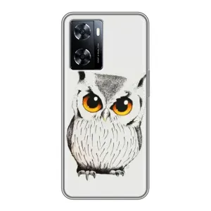 Чохол з пташками на OnePlus Nord N20 SE (VPrint) (Мила Сова)