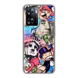 Чохли з крутими принтами для OnePlus Nord N20 SE - (PREMIUMPrint) (Monopoly man)