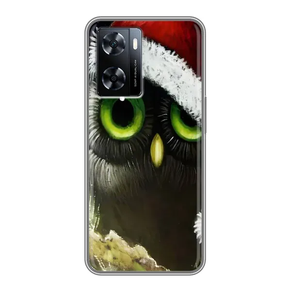 Чехол с принтом «Новогодняя Сова» для OnePlus Nord N20 SE Чехол с принтом «Новогодняя Сова» для OnePlus Nord N20 SE