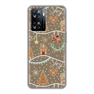 Новорічні, Святкові Чохли для OnePlus Nord N20 SE - 2024 год (Новорічні пряники)
